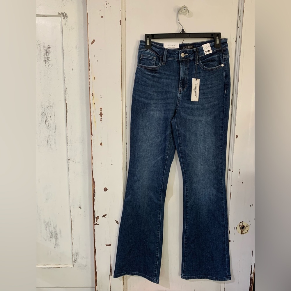 Judy Blue NWT 5/27 Dark Blue Mid Rise Bootcut Jeans-Nailed It